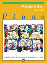 Alfred's Basic Piano Course: Repertoire Book 3 00-6189   upc 038081003030