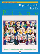 Alfred's Basic Piano Course: Repertoire Book 5 00-6191   upc 038081003047