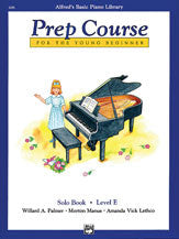Alfred's Basic Piano Prep Course: Solo Book E 00-6295   upc 038081013251