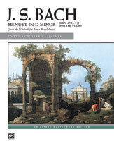 Menuet in D minor, BWV Anh. 132 00-6396   upc 038081052762