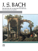 Mussette in D Major, BWV Anh. 126 00-6397   upc 038081052779