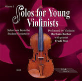 Solos for Young Violinists CD, Volume 5 00-8015   upc 029156178531
