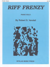 Riff Frenzy Piano Solo By Robert D. Vandall   upc 746277013236