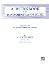 A Workbook in the Fundamentals of Music 00-90107X   upc 029156184815