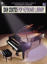 Teacher's Choice! Dan Coates Pop Keyboard Library, Book 3 00-AFM0207   upc 654979039709
