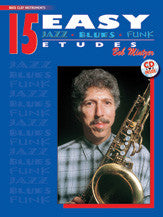 15 Easy Jazz, Blues & Funk Etudes 00-ELM00032CD   upc 654979182689