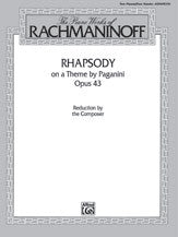 The Piano Works of Rachmaninoff: Rhapsody on a Theme by Paganini, Op. 43 00-F02310   upc 029156149081