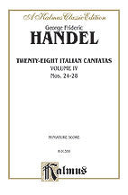 28 Italian Cantatas with Instruments, Volume IV, Nos. 24-28 (Mostly for Soprano) 00-K01350   upc 029156988628