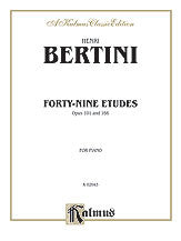 Forty-nine Etudes, Op. 101 & 166 00-K02043   upc 029156921564