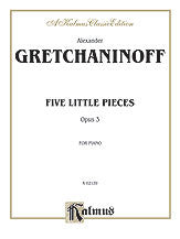 Five Little Pieces, Op. 3 00-K02139   upc 654979007791