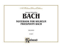 Notebook for Wilhelm Friedemann Bach 00-K03067   upc 029156637588