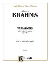 Variations on a Theme of Haydn, Op. 56B (Original) 00-K03248   upc 029156637786
