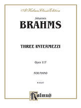 Three Intermezzi, Op. 117 00-K03257   upc 029156638882