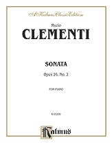 Sonata, Op. 26/2 00-K03299   upc 654979020097