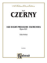 160 8-measure Exercises, Op. 821 00-K03352   upc 029156202984