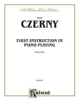 First Instruction in Piano Playing 00-K03354   upc 029156076615