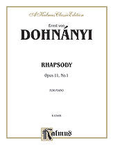 Rhapsody, Op. 11, No. 1 00-K03406   upc 029156675221