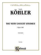 The Very Easiest Studies, Op. 190 00-K03589   upc 029156681420
