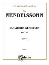 Variations sí_Œ©rieuses, Op. 54 00-K03677   upc 029156180749