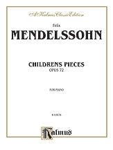 Children's Pieces, Op. 72 00-K03678   upc 029156993288