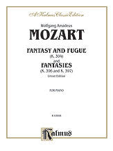 Fantasy and Fugue, K. 394 and Fantasies, K. 396 and 397 (Urtext) 00-K03698   upc 029156691160