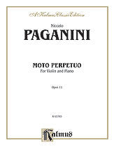 Moto Perpetuo, Op. 11 00-K03765   upc 029156678468