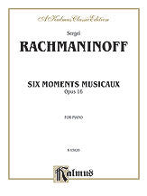 Six Moments Musicaux, Op. 16 00-K03820   upc 029156043792