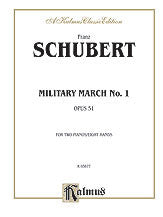 Military March No. 1, Op. 51 00-K03877   upc 029156101058