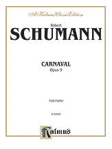 A kalmus classic edition robert schumann carnaval opus 9 for piano   upc 029156067521