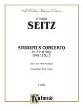 Student's Concerto No. III in G Minor, Op. 12 00-K03947   upc 029156103960