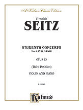 Student's Concerto No. IV in D 00-K03948   upc 029156012439
