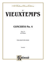 Violin Concerto No. 4, Op. 31 00-K04025   upc 654979998532