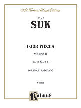 Four Pieces, Op. 17, Volume II 00-K04341   upc 654979037798