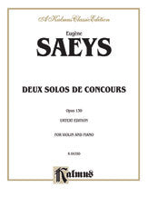 Deux Solos de Concours, Op. 130 (Urtext) 00-K04350   upc 654979052821