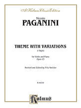 Theme with Variations, Op. 13 00-K04359   upc 029156677928