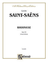 Havanaise, Op. 83 (Urtext) 00-K04369   upc 029156689976