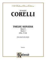 Twelve Sonatas, Op. 5, Volume II 00-K04411   upc 029156068788