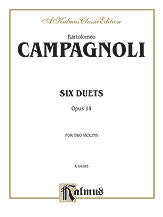 Six Duets, Op. 14 00-K04585   upc 654979088202