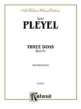 Three Duos, Op. 61 00-K04614   upc 654979022657