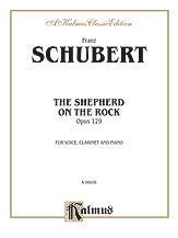 The Shepherd on the Rock (Der Hirt auf dem Felsen) Op. 129 00-K06936   upc 029156032536