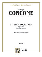 Fifteen Vocalises, Op. 12 (Finishing Studies) 00-K09155   upc 029156981773