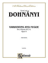 Variation & Fugue (on a theme of E.G.) Op. 4 00-K09554   upc 654979015505