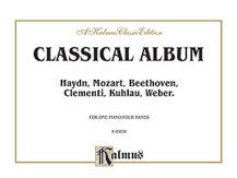 Classical Album (Haydn, Mozart, Beethoven, Clementi, Kuhlau, Weber) 00-K09838   upc 029156083118