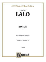 Songs for Voice and Piano 00-K09885   upc 029156677539