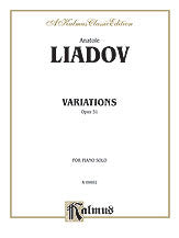 Variations sur un theme populaire Polonais, Op. 51 00-K09892   upc 029156675092