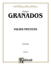 Granados Valses Poeticos for PIano   upc 029156637694