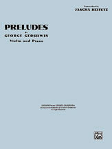 Preludes by George Gershwin Violin and Piano   upc 723188920020