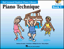 Piano Technique Book 1 - Book/Enhanced CD Pack