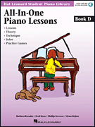 All-in-One Piano Lessons Book D