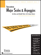 Achievement Skill Sheet No. 5, Two-Octave Major Scale & Arpeggios FJH AS5005   upc
